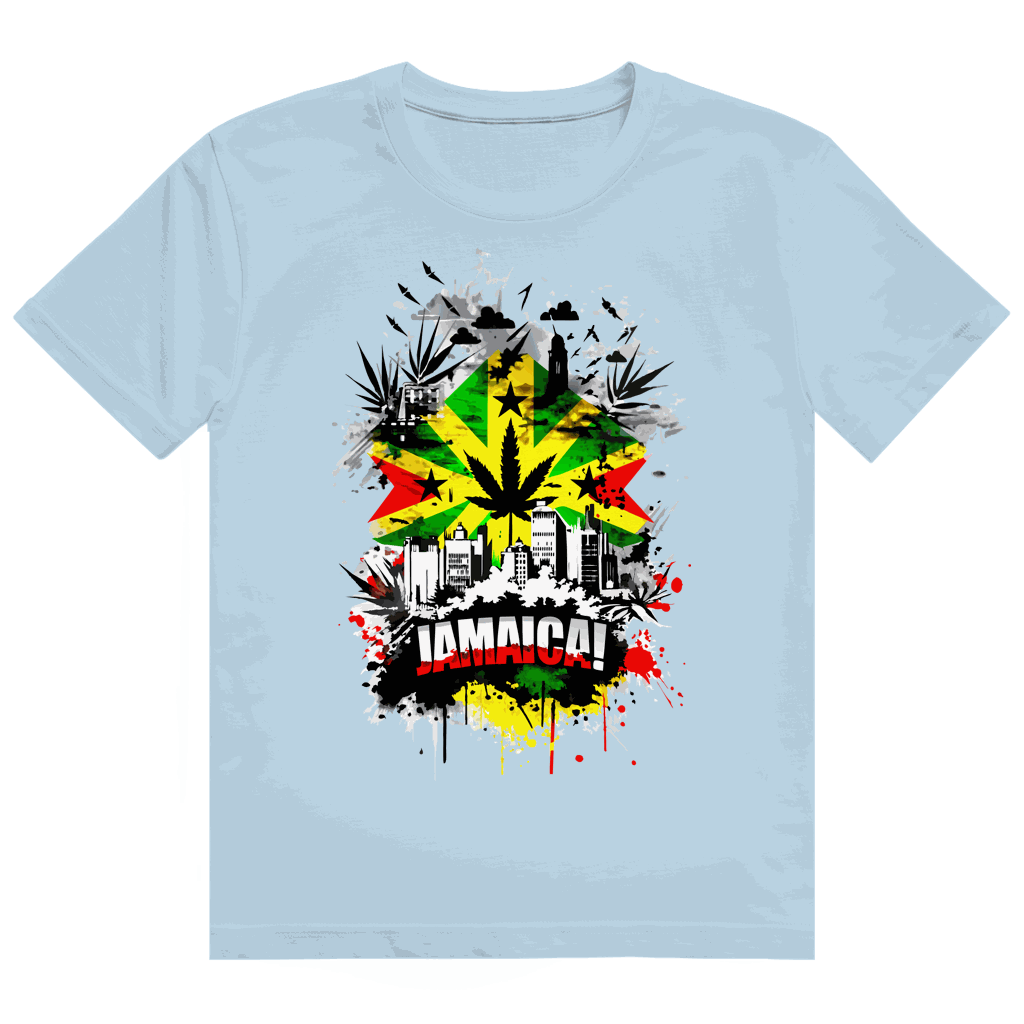 Heavy Cotton T-Shirt - Jamaica Art Print | Division420®