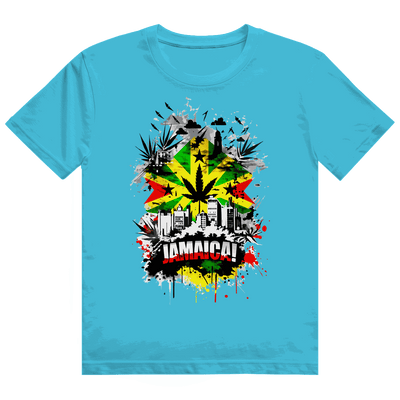 Heavy Cotton T-Shirt - Jamaica Art Print | Division420®