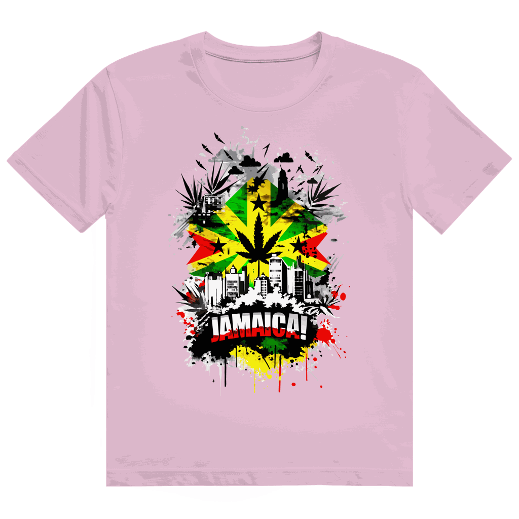 Heavy Cotton T-Shirt - Jamaica Art Print | Division420®