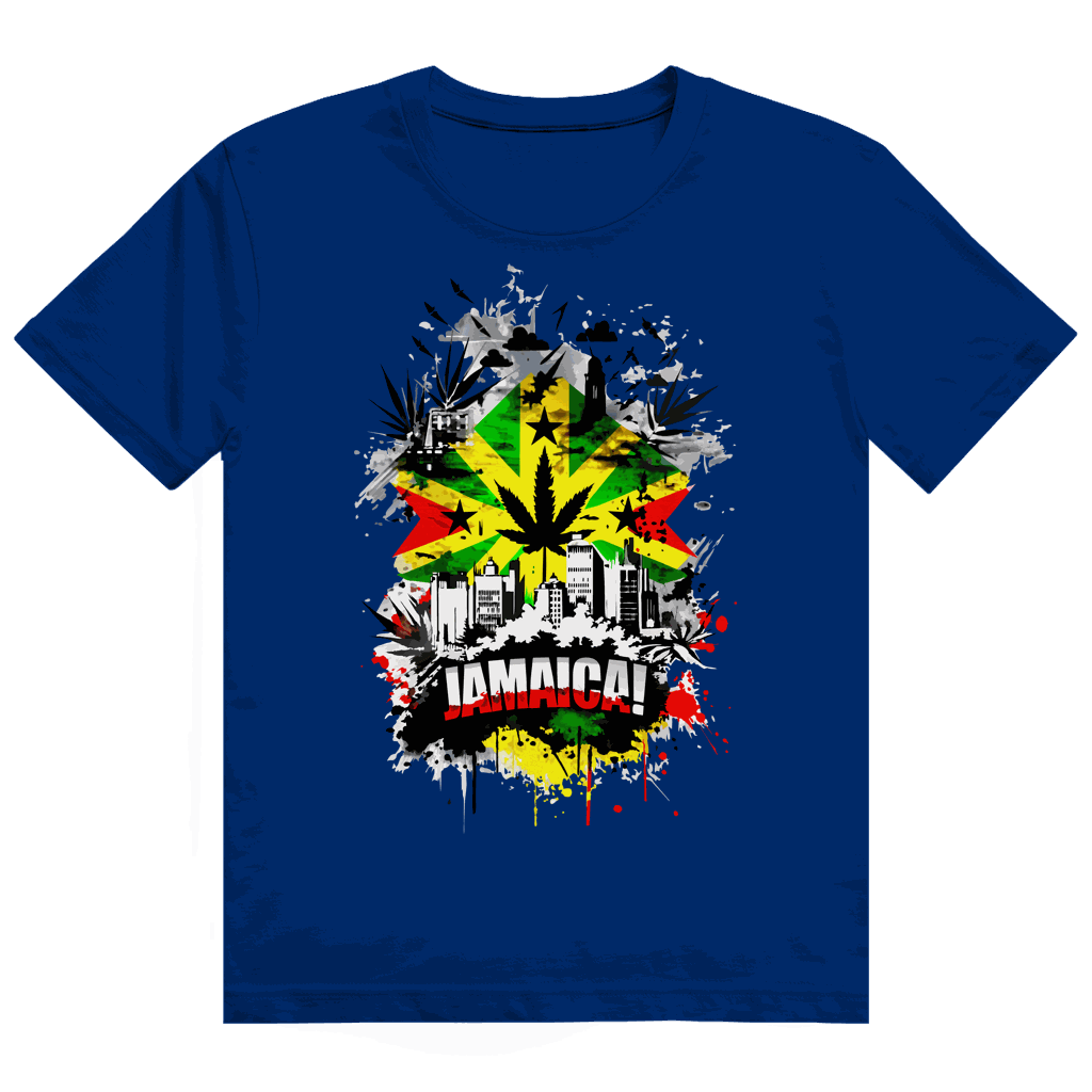 Heavy Cotton T-Shirt - Jamaica Art Print | Division420®