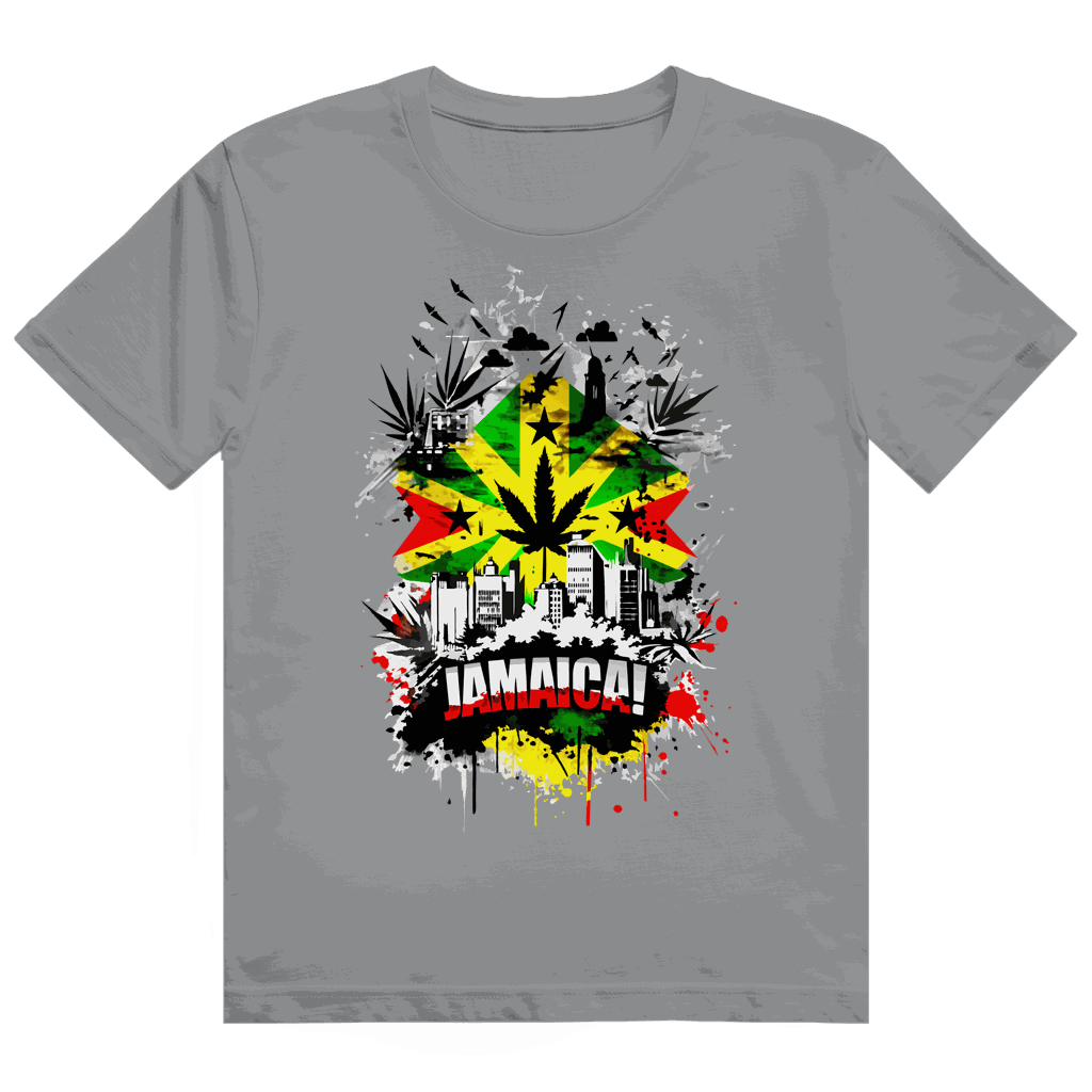 Heavy Cotton T-Shirt - Jamaica Art Print | Division420®