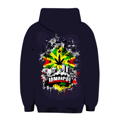 Unisex Oversize Hoodie - Jamaica Art Print | Division420®