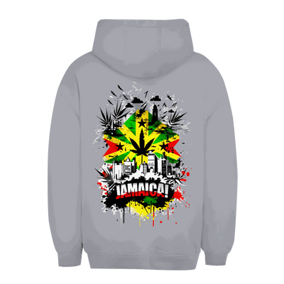 Unisex Oversize Hoodie - Jamaica Art Print | Division420®