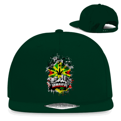 Snapback Rapper Cap - Jamaica Art Print | Division420®