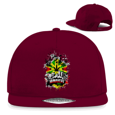 Snapback Rapper Cap - Jamaica Art Print | Division420®