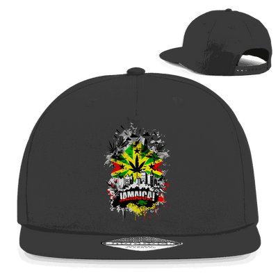 Snapback Rapper Cap - Jamaica Art Print | Division420®