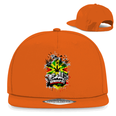 Snapback Rapper Cap - Jamaica Art Print | Division420®