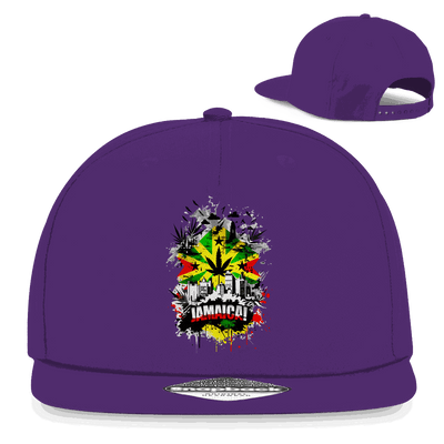 Snapback Rapper Cap - Jamaica Art Print | Division420®
