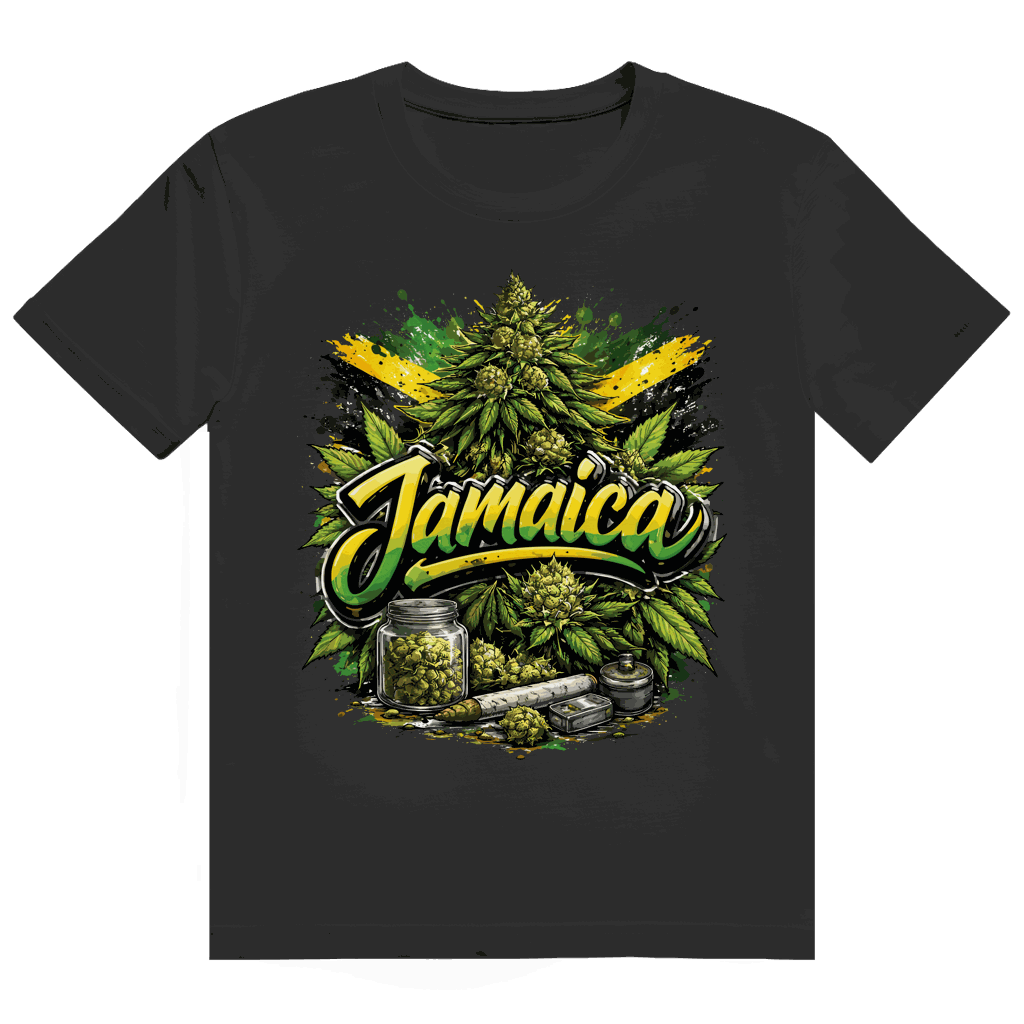 Größentabelle für Heavy Cotton T-Shirt Jamaica Vibes von Division420