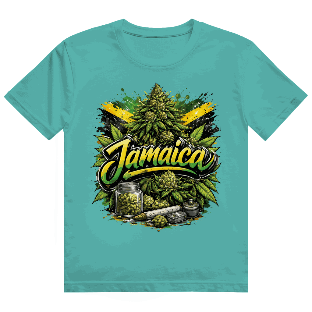 Heavy Cotton T-Shirt - Jamaica Vibes | Division420®