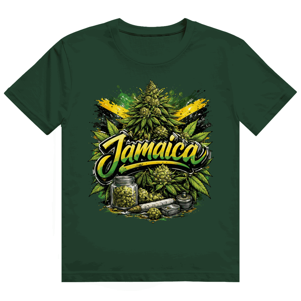 Heavy Cotton T-Shirt - Jamaica Vibes | Division420®
