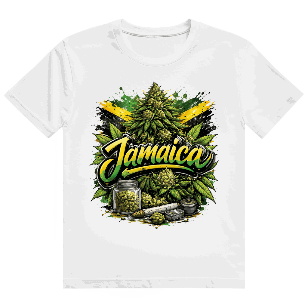 Heavy Cotton T-Shirt - Jamaica Vibes | Division420®