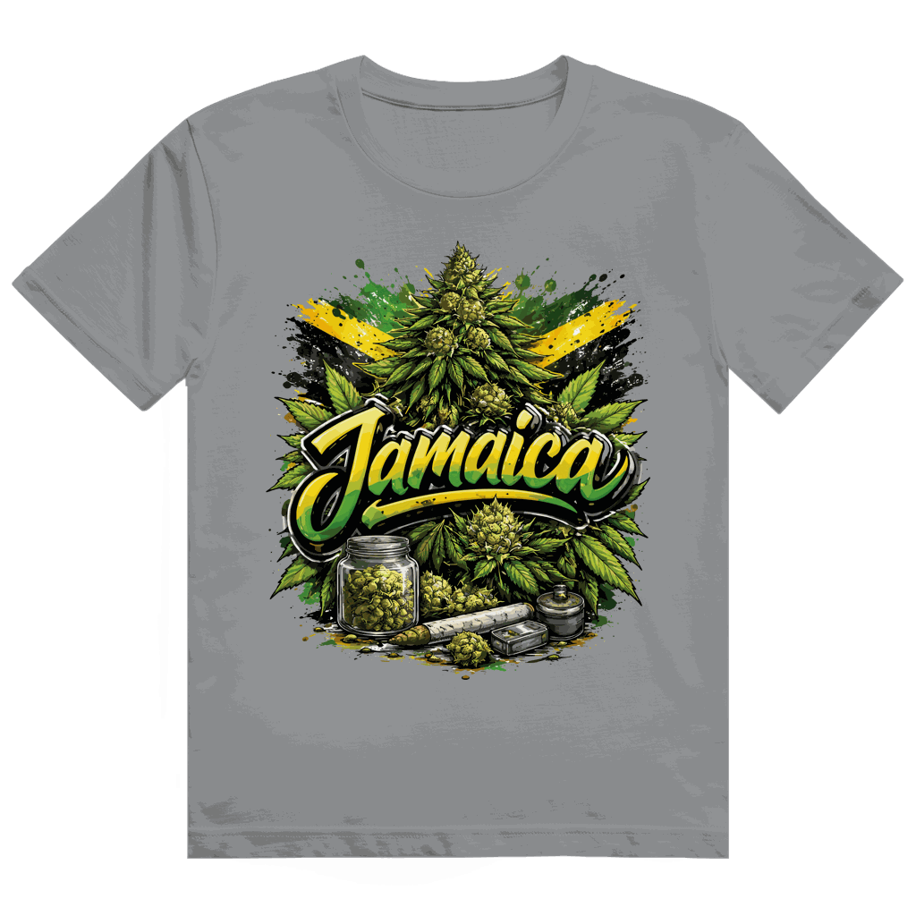 Heavy Cotton T-Shirt - Jamaica Vibes | Division420®