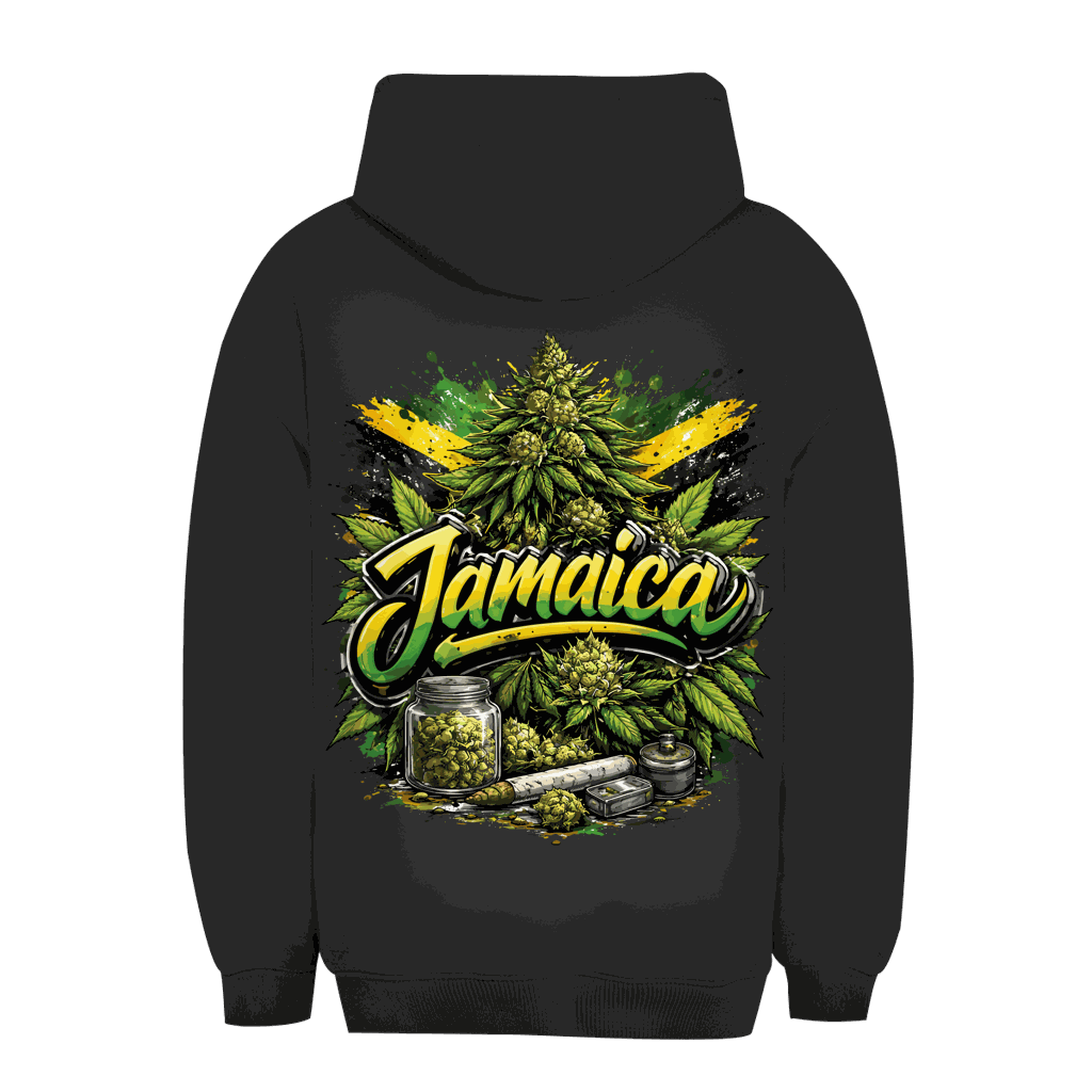 Unisex Oversize Hoodie Jamaica Vibes von Division420 in urbanem Design