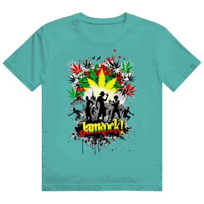 Heavy Cotton T-Shirt - Jamrock | Division420®