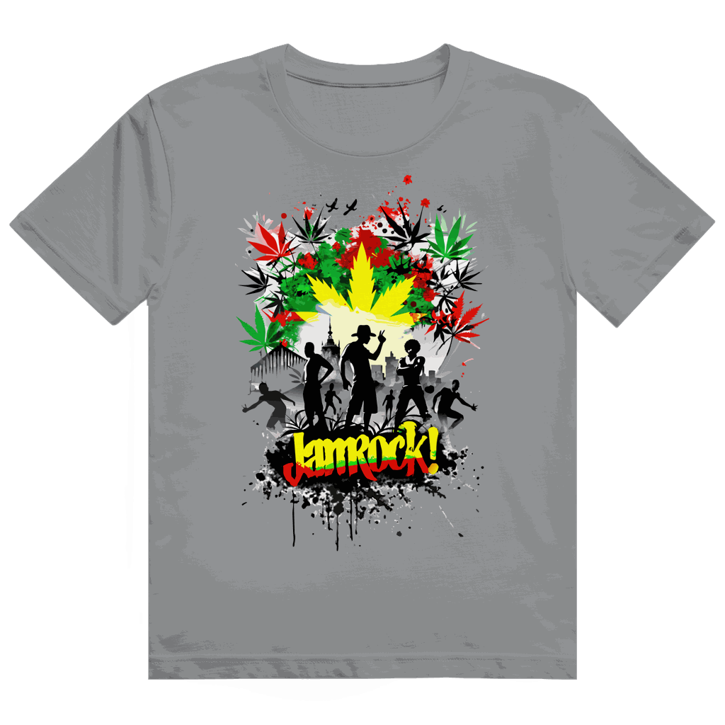Division420 Heavy Cotton T-Shirt Jamrock aus 100% Baumwolle mit modernem Tubular Fit und nachhaltiger Produktion