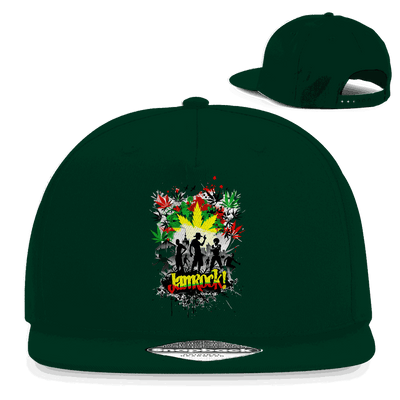 Snapback Rapper Cap - Jamrock | Division420®