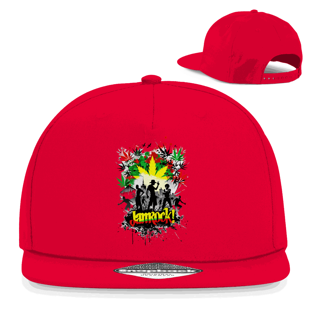 Snapback Rapper Cap - Jamrock | Division420®
