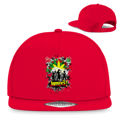Snapback Rapper Cap - Jamrock | Division420®