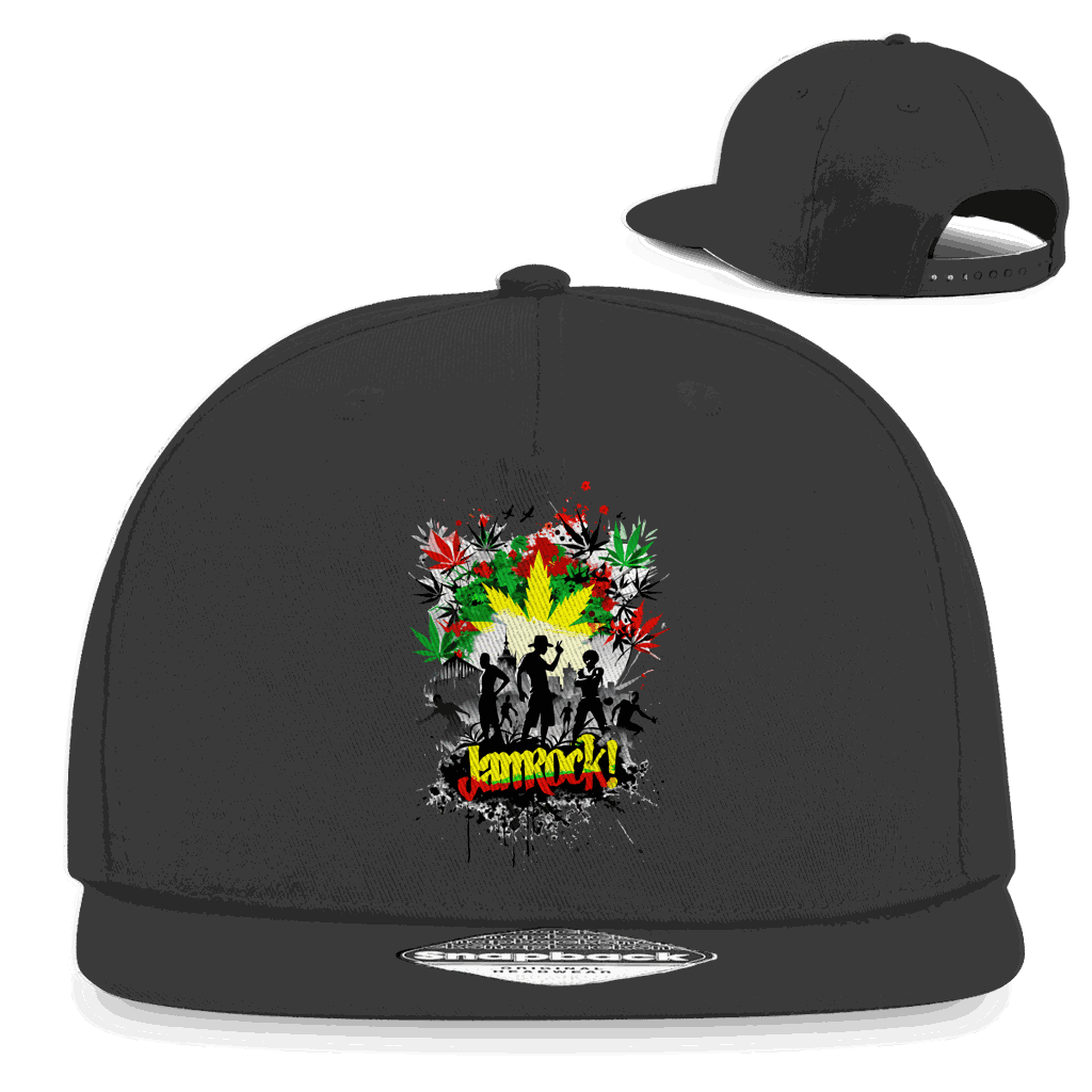 Snapback Rapper Cap - Jamrock | Division420®