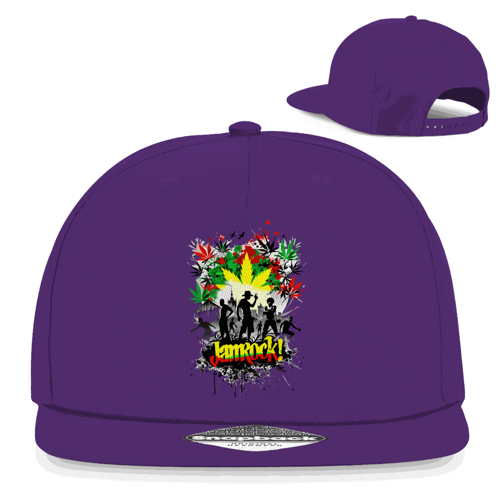 Snapback Rapper Cap - Jamrock | Division420®