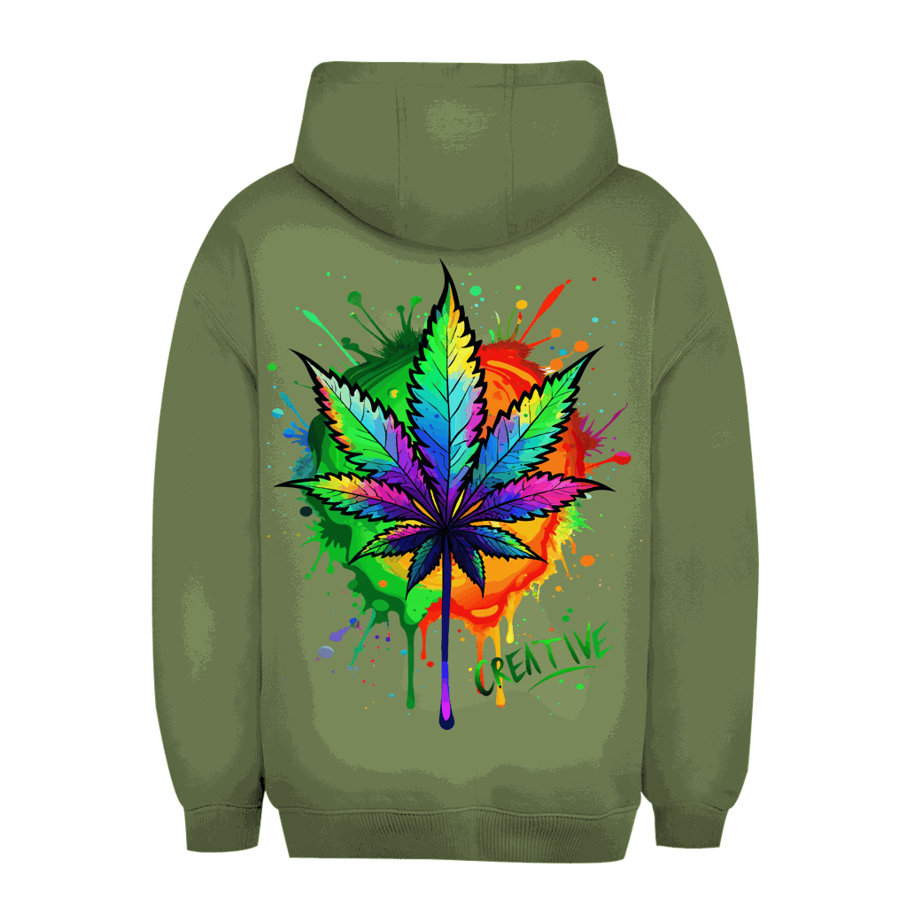 Unisex Oversize Hoodie - Leaf Creative | Division420®