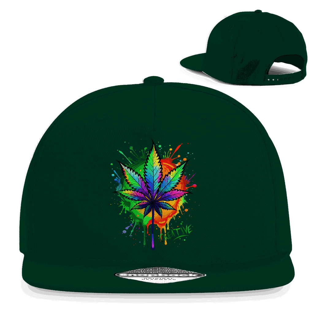 Snapback Rapper Cap - Leaf Creative | Division420®