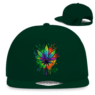 Snapback Rapper Cap - Leaf Creative | Division420®