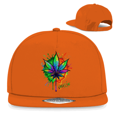 Snapback Rapper Cap - Leaf Creative | Division420®