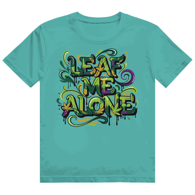 Heavy Cotton T-Shirt - Leaf me alone | Division420®