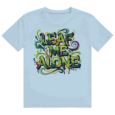 Heavy Cotton T-Shirt - Leaf me alone | Division420®