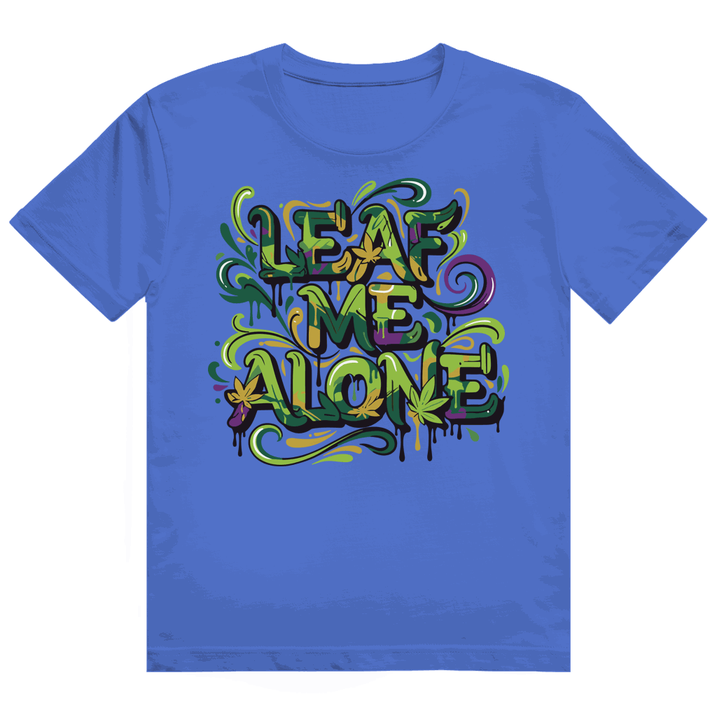 Heavy Cotton T-Shirt - Leaf me alone | Division420®