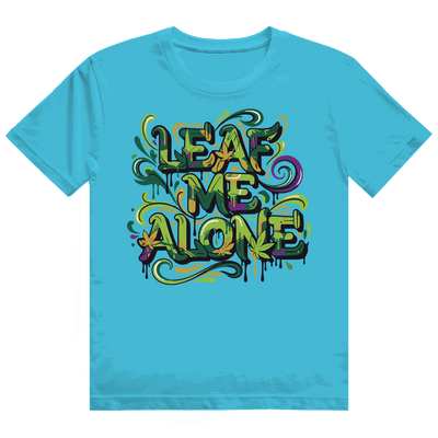 Heavy Cotton T-Shirt - Leaf me alone | Division420®