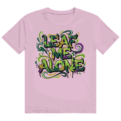 Heavy Cotton T-Shirt - Leaf me alone | Division420®