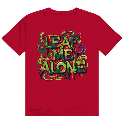 Heavy Cotton T-Shirt - Leaf me alone | Division420®