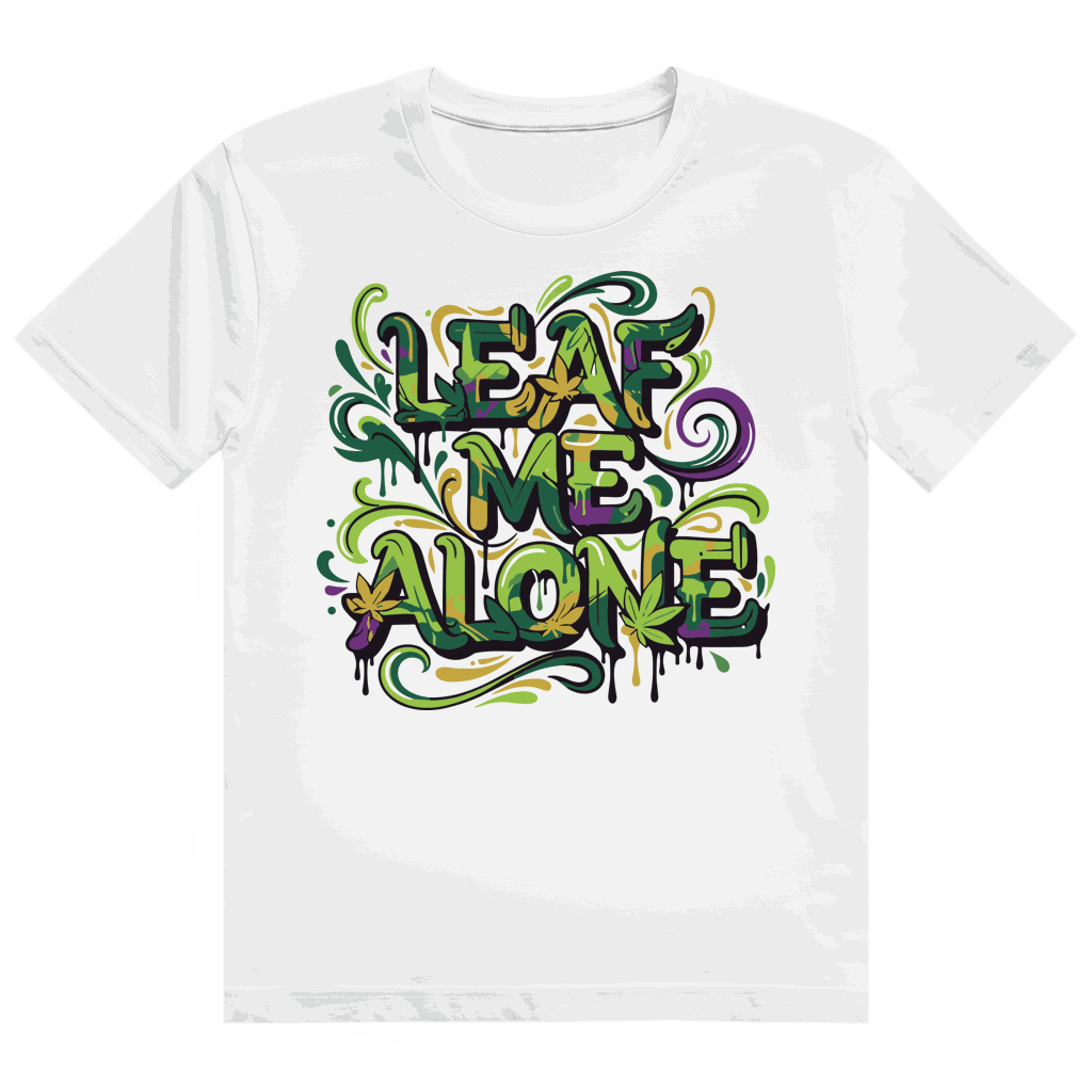 Größentabelle für Heavy Cotton T-Shirt Leaf me alone von Division420