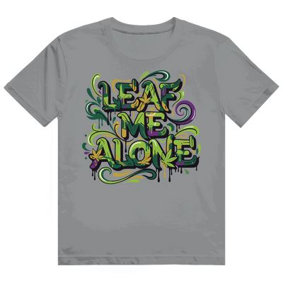Heavy Cotton T-Shirt - Leaf me alone | Division420®