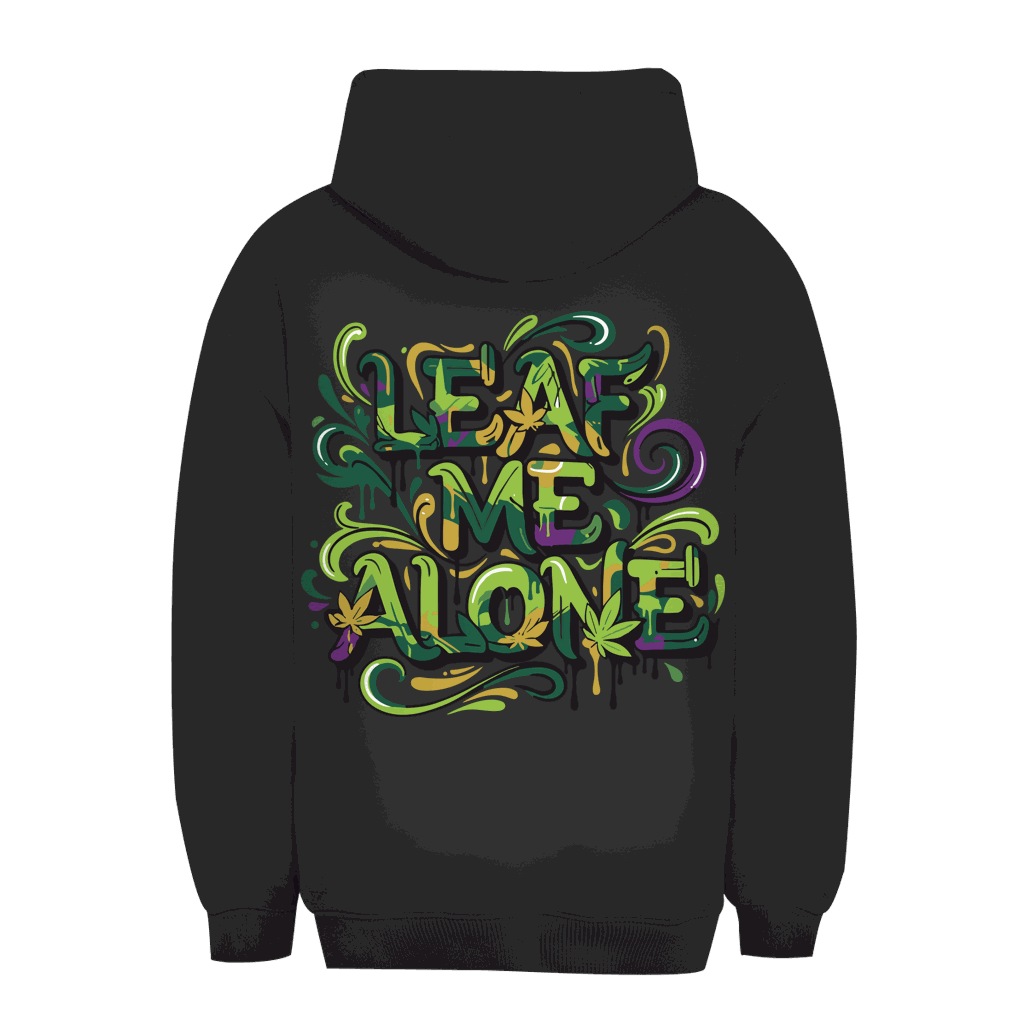 Unisex Oversize Hoodie - Leaf me alone | Division420®