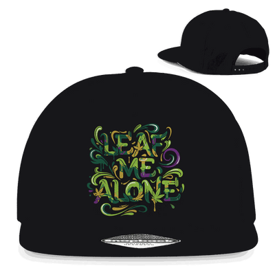 Snapback Rapper Cap - Leaf me alone | Division420®