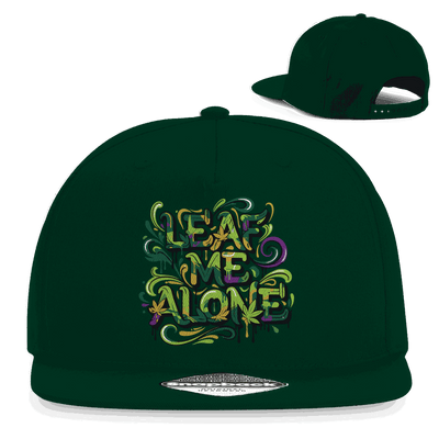 Snapback Rapper Cap - Leaf me alone | Division420®
