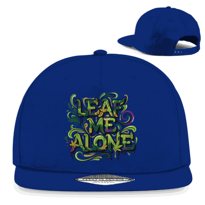 Snapback Rapper Cap - Leaf me alone | Division420®