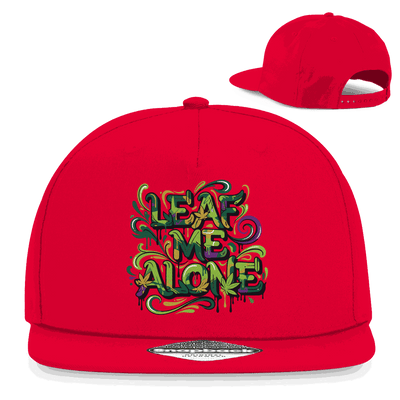 Snapback Rapper Cap - Leaf me alone | Division420®