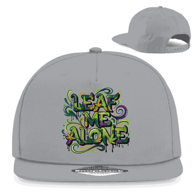 Snapback Rapper Cap - Leaf me alone | Division420®