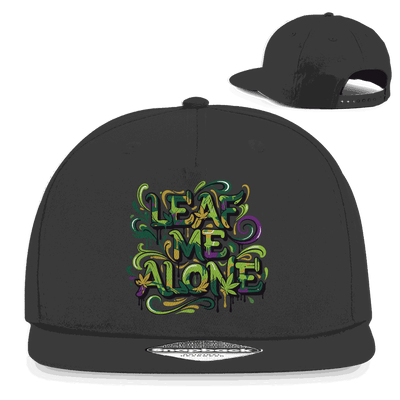 Snapback Rapper Cap - Leaf me alone | Division420®