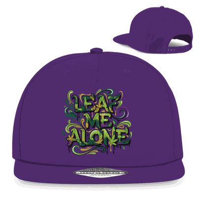 Snapback Rapper Cap - Leaf me alone | Division420®