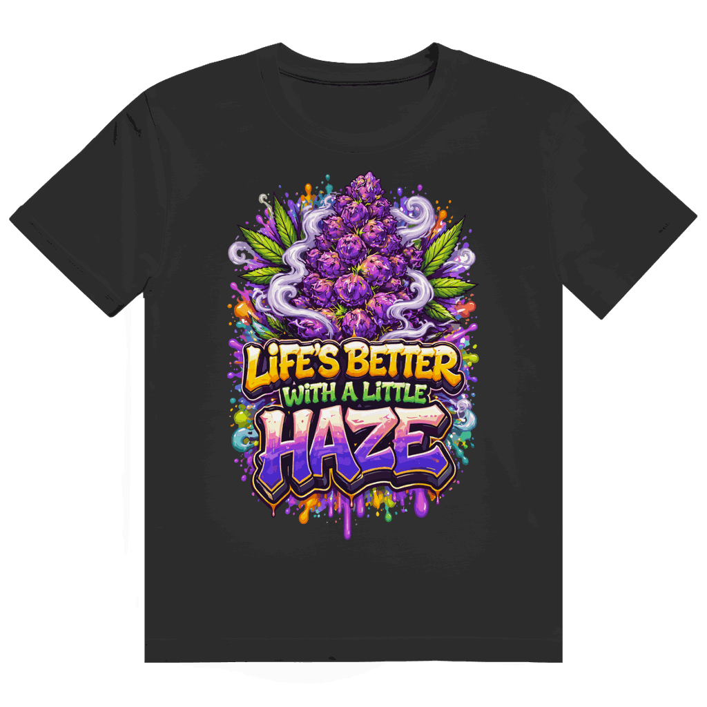 Heavy Cotton T-Shirt - Life is better with Haze | Division420®