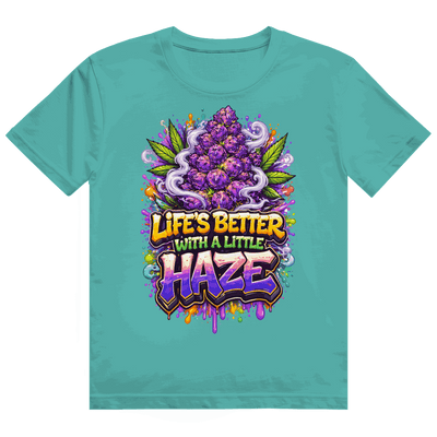 Heavy Cotton T-Shirt - Life is better with Haze | Division420®