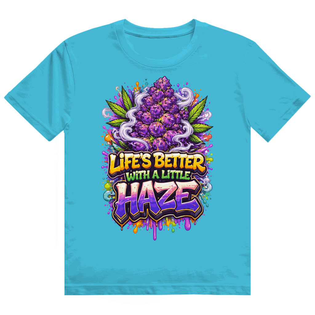 Heavy Cotton T-Shirt - Life is better with Haze | Division420®