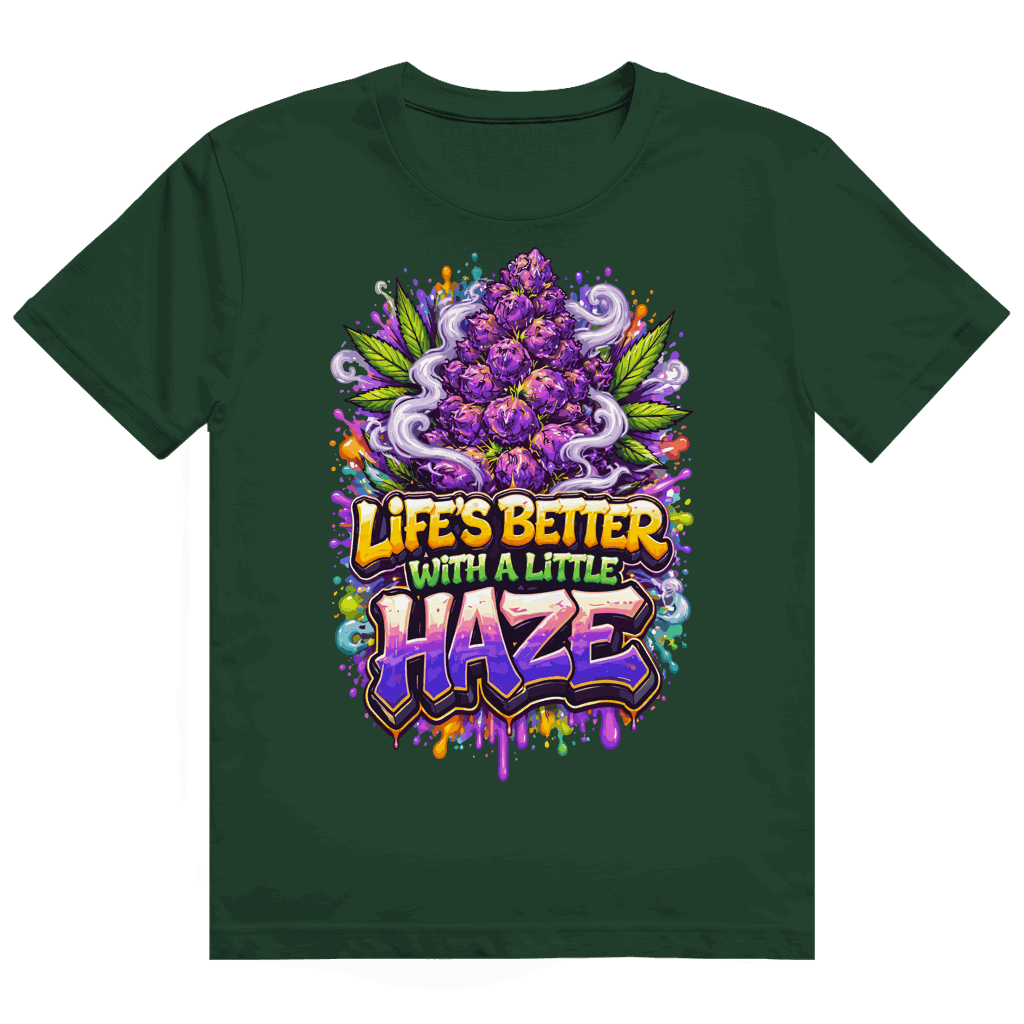 Heavy Cotton T-Shirt - Life is better with Haze | Division420®
