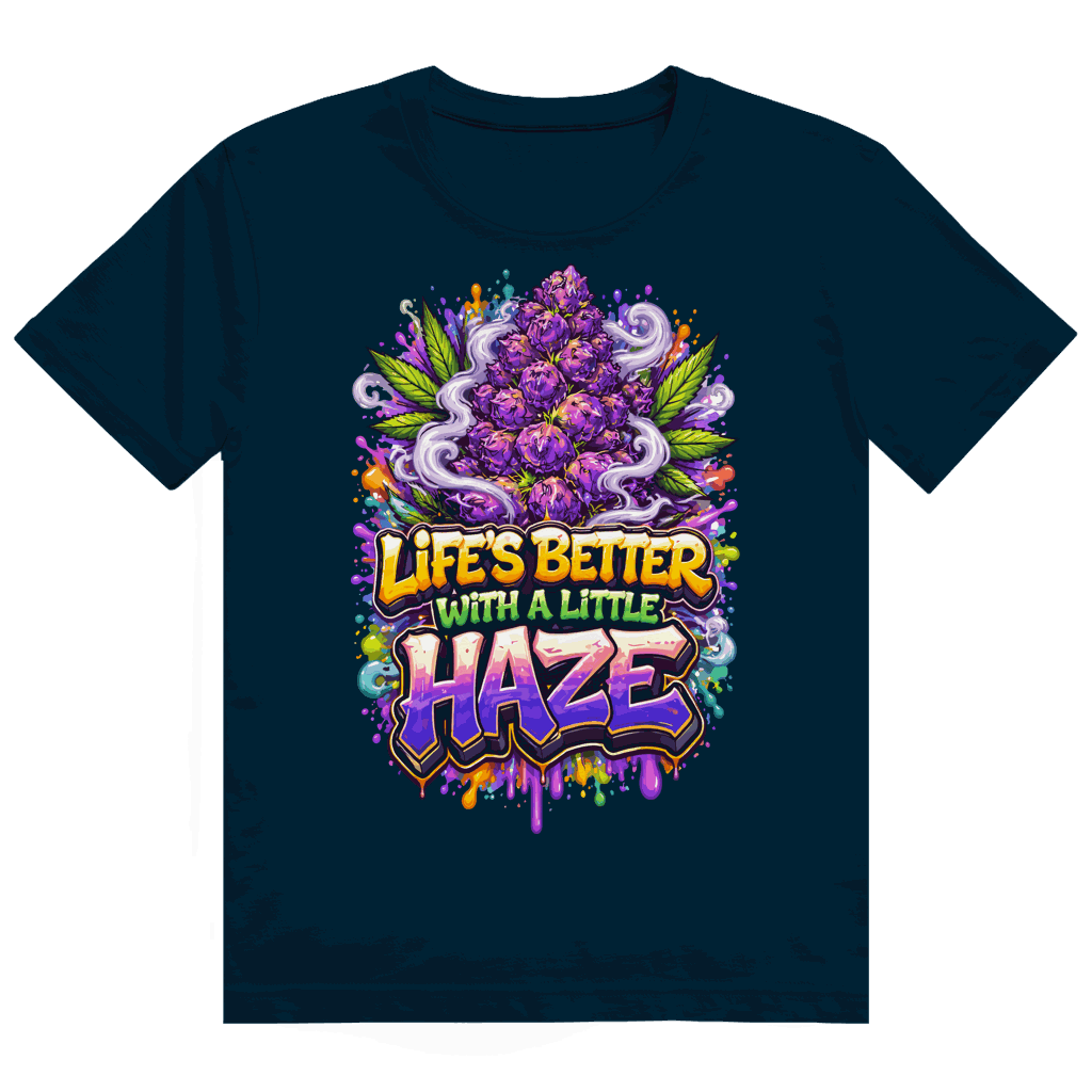 Heavy Cotton T-Shirt - Life is better with Haze | Division420®